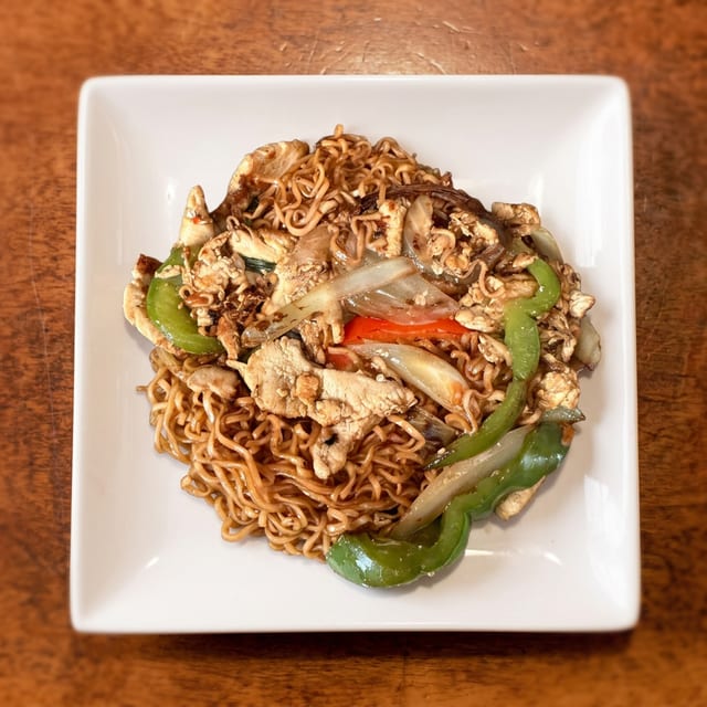N6. Spicy Egg Noodles.